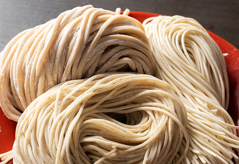 自家製極細麺のこだわり